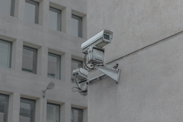 Security camera outside house Los Angeles