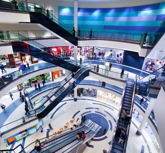 security camera installation in Shopping Malls