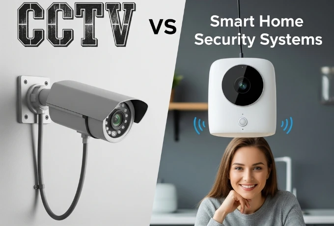 CCTV vs Smart Home Security Systems