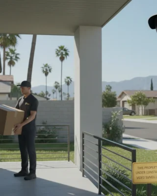 How HD Security Cameras Help Prevent Package Theft in Los Angeles
