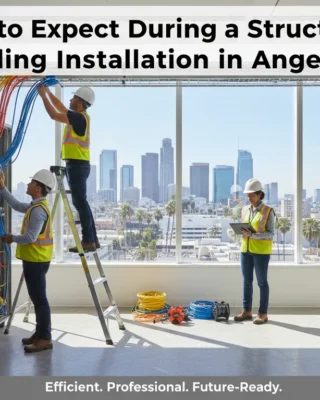 What to Expect During a Structured Cabling Installation in Los Angeles