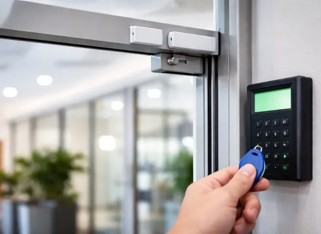 Door Contact Sensor in Access Control System