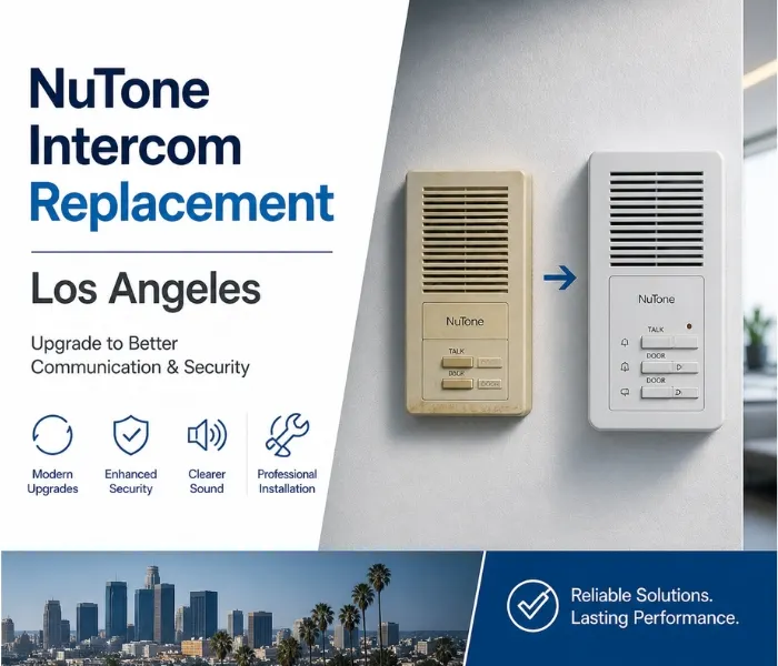 NuTone Intercom Replacement in Los Angeles NuTone Intercom Replacement in Los Angeles