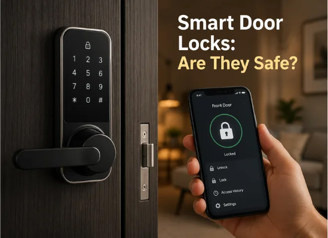 Smart Door Locks Are They Safe