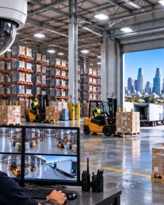 Commercial Security Cameras for Warehouses in Los Angeles